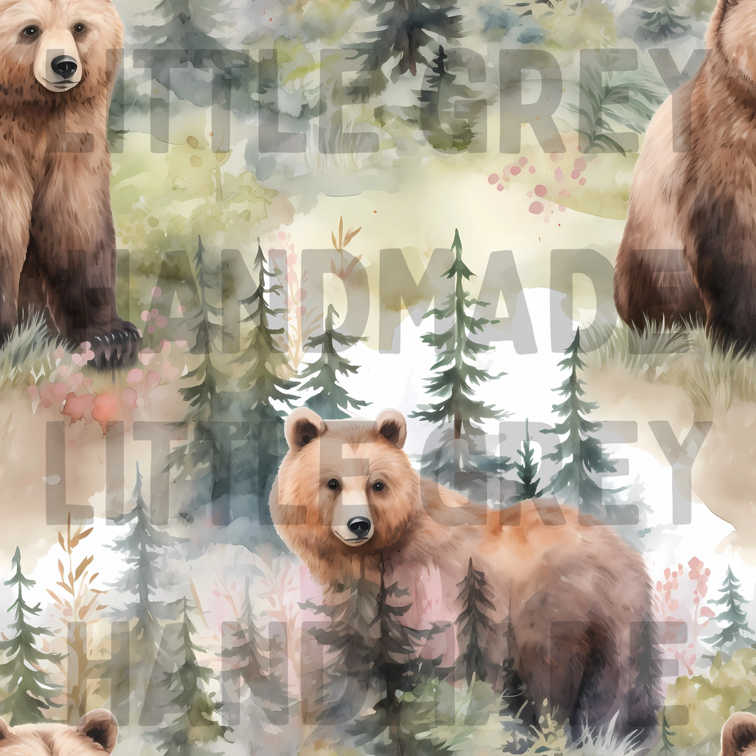 Watercolour Bears