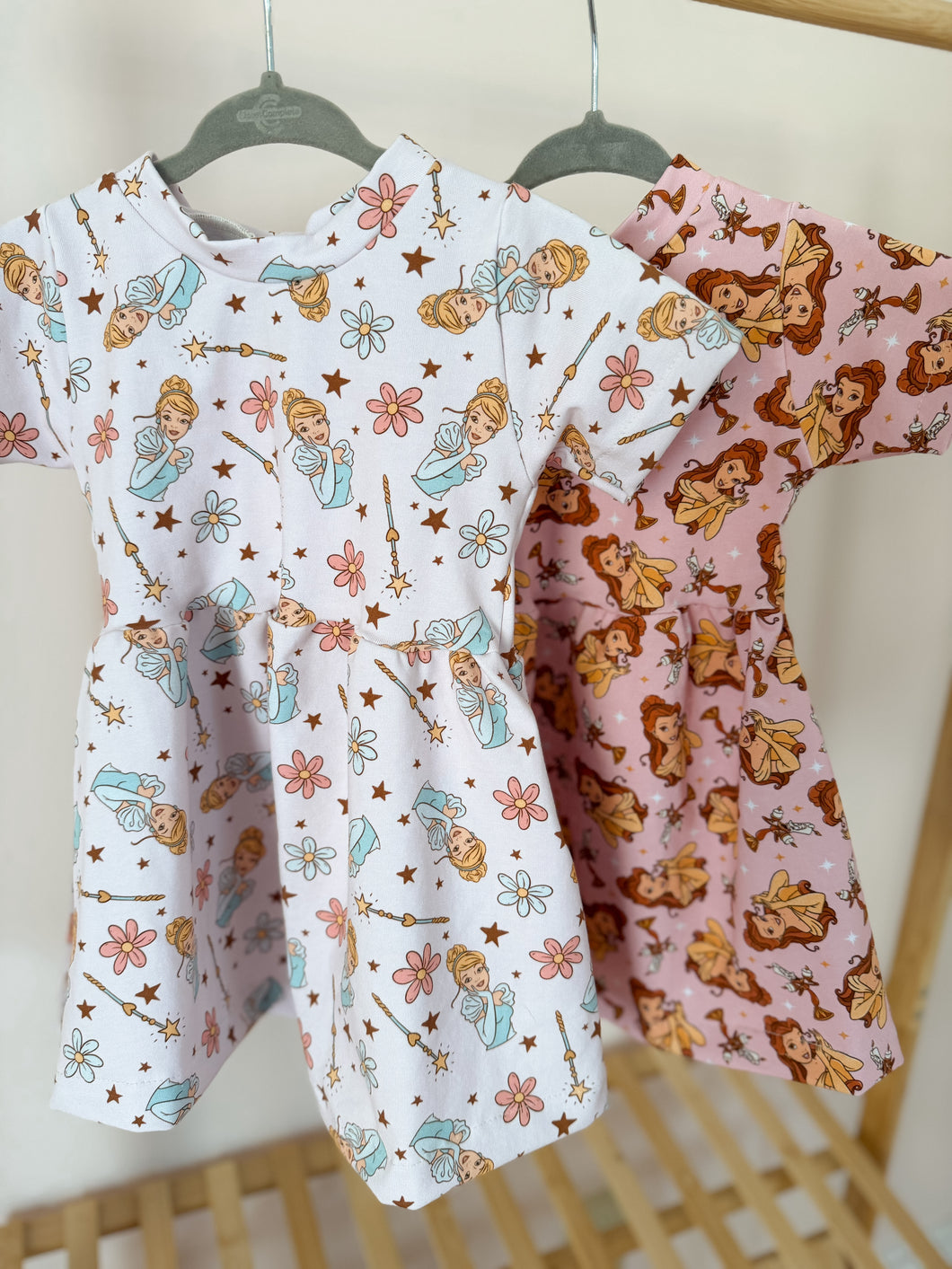 Glass Slipper Princess Twirl Dress 12-18M (white dress)