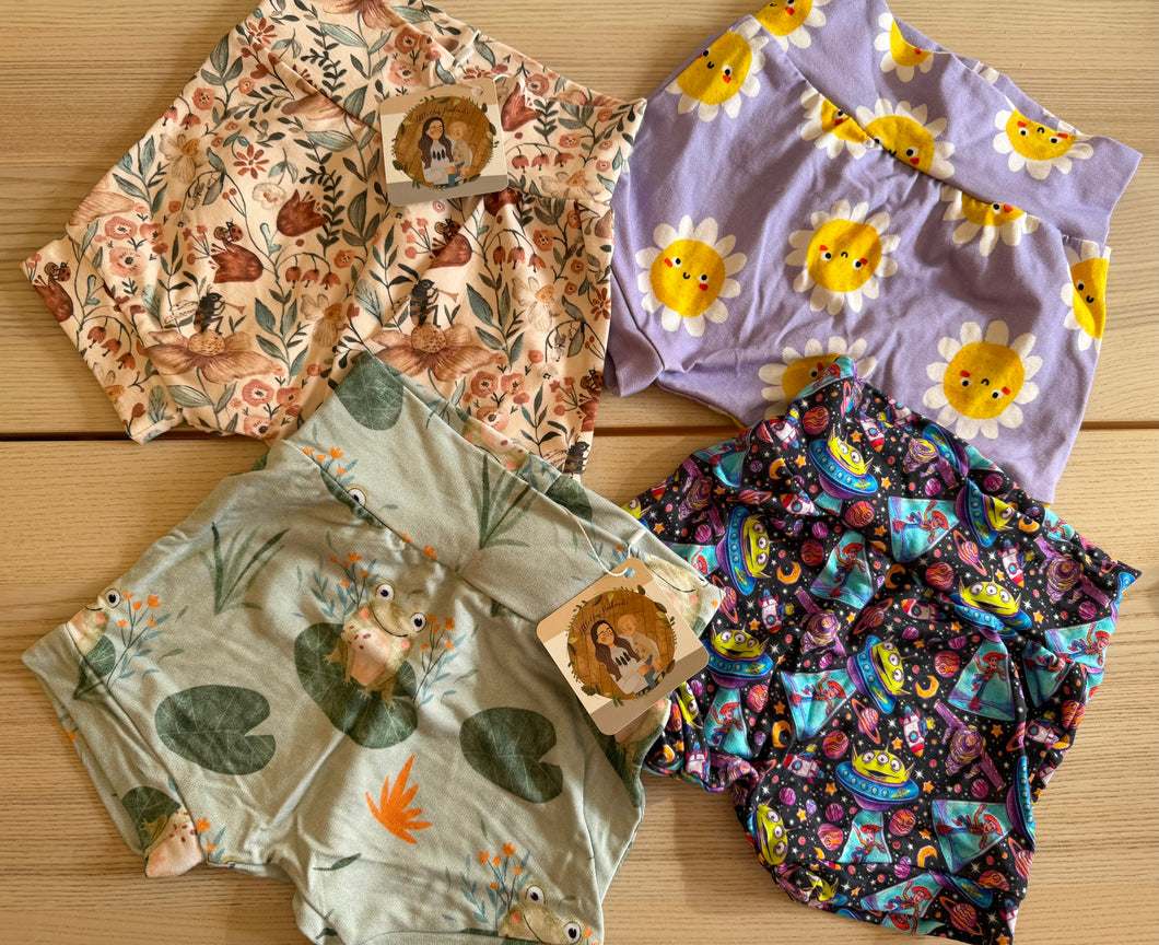 Shorties - various sizes and prints